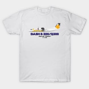 DeHavilland Canada Dash 8-300/Q300 - Jazz Air "Yellow" T-Shirt